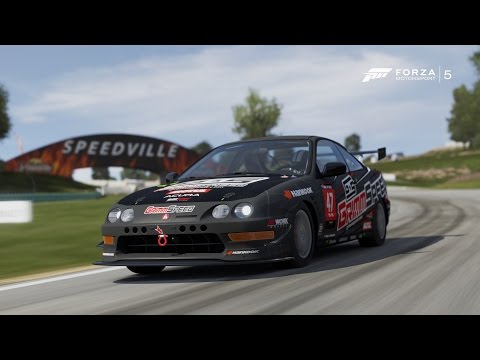 Stock2Mod (Forza Motorsport 5) - Acura Integra - Road America (ft. Tyre Smoke)