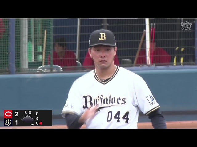 【농장】 버파 로즈 · 아시다 긴비 빠른 견제로 러너를 찔러 !! 2025년 5월 16일 오릭스 버팔로스 대 히로시마 동양 잉어