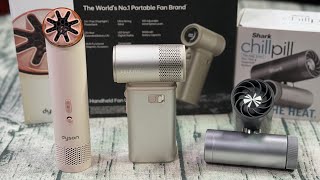 Dyson HushJet Mini / Shark Chill Pill / Jisulife Pro - What's The Best Portable Fan?