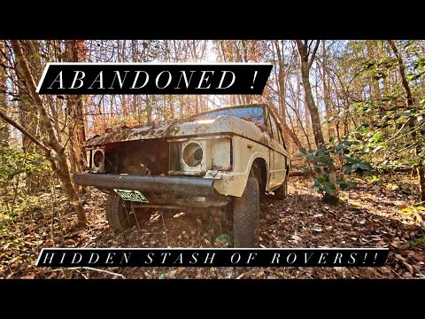 We Visit An Abandoned Collection of Classic Range Rovers!! (Classics/Discos/Series/2-Door!)