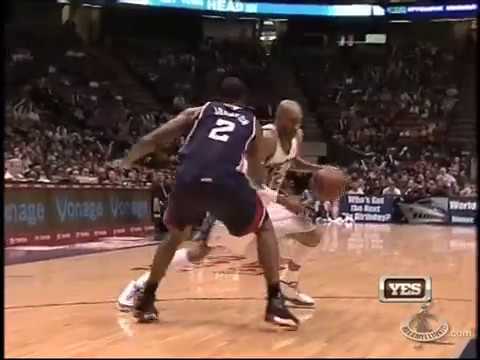 Vince Carter tough shot and emotions vs Hawks 2009 season
