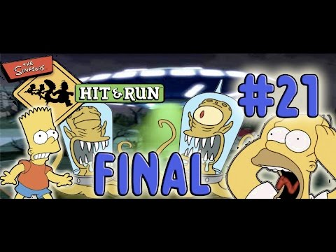 Locura en The Simpsons Hit & Run - Capitulo 21 FINAL (Salvando Springfield y el mundo entero)