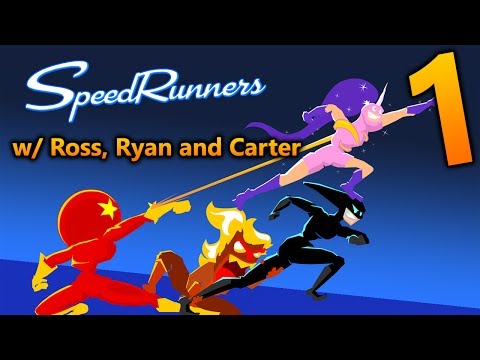 Speedrunners Funny Moments #1 w/ Ross, Ryan and Carter