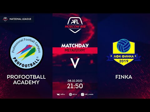 AFL22. Russia. National league. Day 15. ProFootball Academy - Finka