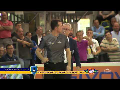 LNP Serie A2 Scafati Basket vs Basket Ferrara 76 - 67 Play Off Gara2 dopo gara