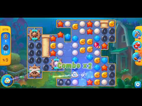 Fishdom. 5778 level no boosters and diamonds