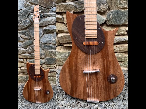 Malinoski Tulip #452 Luthier Built Handwound HB Passive Piezo Beautiful Guitar image 20