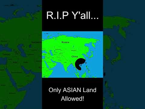I Dropped a Nuke on Asia, are you alive? #maps #nuke #alive #shorts