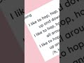 Letter H Rhymes