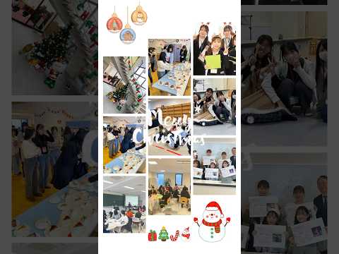 北海道武蔵女子大学　短期大学クリスマス🎄#北海道武蔵女子 #クリスマス #北海道