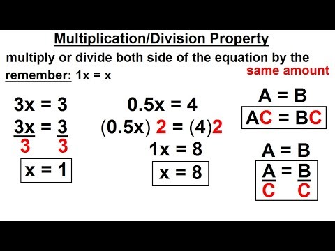 Algebra Ch 1 Linear Equation 1 of 21 What is a Linear Equation