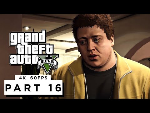 GRAND THEFT AUTO 5 Walkthrough Gameplay Part 16 - (PC 4K 60FPS) RTX 3090 MAX SETTINGS