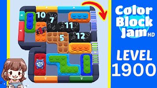 Soluzione del Livello 1900 di Color Block Jam
