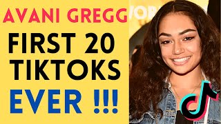 AVANI GREGG FIRST 20 TIKTOKS EVER! | Tik Tok Compilation