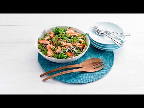 Chickpea Salad with Salmon – Savory