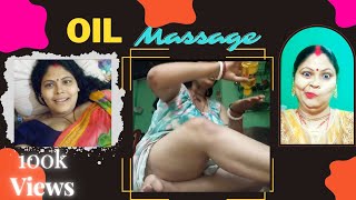 বৌদির oil massage  Misti Sonai Daily Vlo