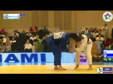Judo 2013 Grand Prix Miami: Malloy (USA) - Receveaux (FRA) [-57kg] semi-final