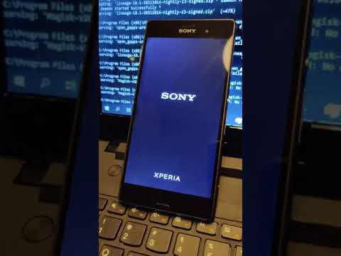 Sony Xperia Z3 android 11 LineageOS 18.1 custom ROM + Root + Magisk
