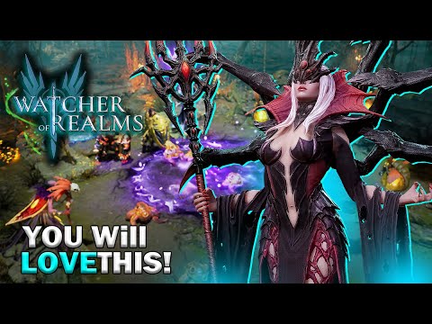 Watcher Of Realms Gameplay Walkthrough First Impressions | Best Tower Defense Game Android/iOS - YouTube