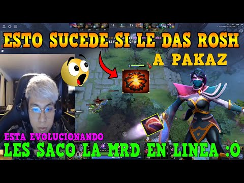 😱INCREIBLE PAKAZ SACA SU TEMPLAR HC, SE GANA UNA AGARRADA DE PICHULA POR GANAR  😂😜| Dota 2 ✅