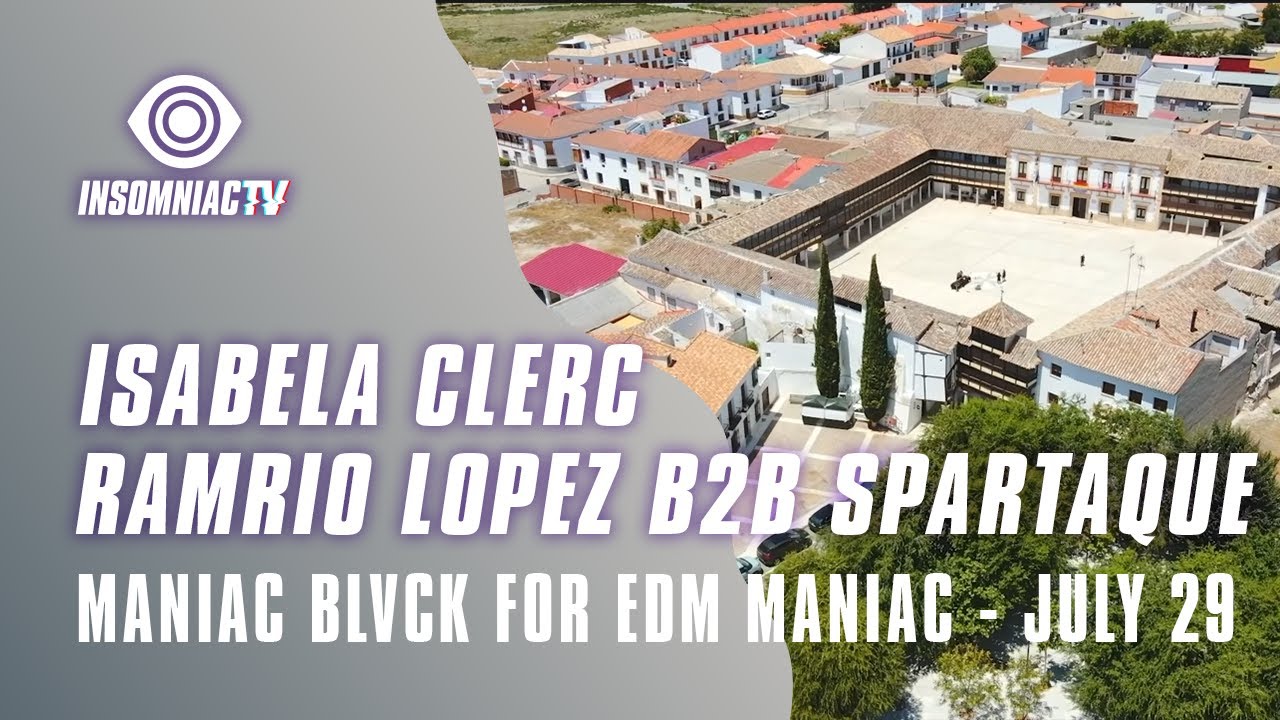 Isabela Clerc, Spartaque b2b Ramiro Lopez - Live @ Plaza Mayor de Tembleque, Ukrainian Borsch Set 2021