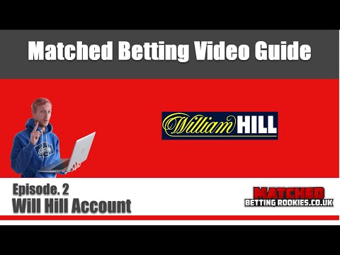 Part 2 - Matched Betting Guide for Beginners - William Hill New Account Offer