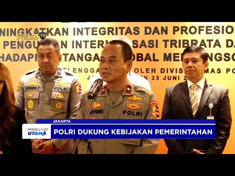 DIVISI HUMAS POLRI PERKUAT INTERNALISASI TRIBRATA DAN CATUR PRASETYA DI TUBUH POLRI
