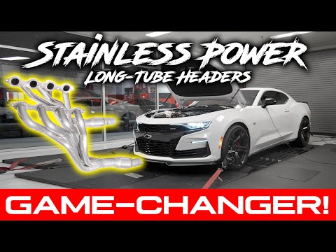 Game-Changing Stainless Power Headers For 6th Gen Camaro SS & ZL1 Are Here!
