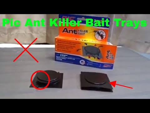 ✅  How To Use Pic Ant Killer Bait Trays Review