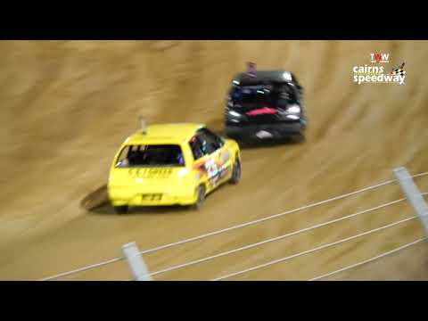 Oct 15th jS1-4 at TWW Cairns Speedway - Junior Sedans heat 1-3 + feature