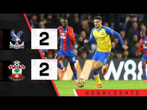 90-SECOND HIGHLIGHTS: Crystal Palace 2-2 Southampton | Premier League
