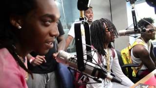 Migos fire in the booth