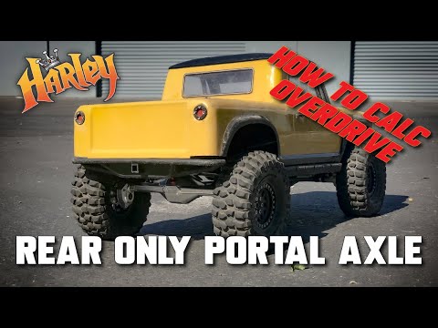 Rear Only Portal Axle & Overdrive Calculations - VS4-10 Pro