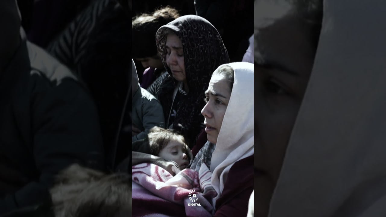 ڤیدیۆ | ڤیدیۆی ئاوارەبوونی دەیان ژن و منداڵی کورد لە گەڕەکی شێخ مەقسوود لە حەلەب