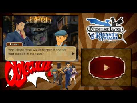 Prof. Layton vs. Phoenix Wright: Ace Attorney pt106 - Return of the Bard