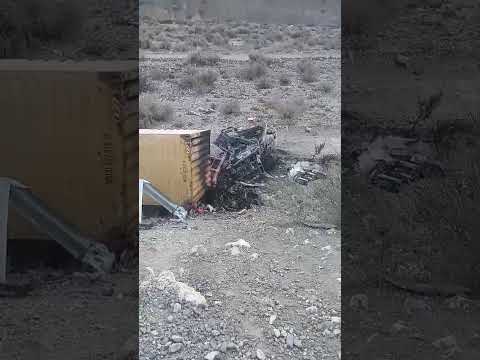 Camionero fallecido en Ullum: cómo fue la presunta mecánica del siniestro