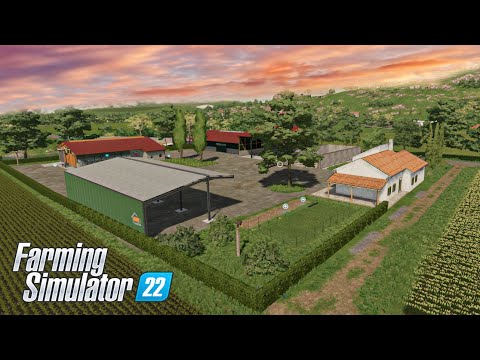 [FS 22] How to build a beautiful farm quickly? (TUTORIAL)