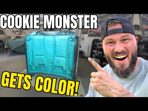 Undercoating & Painting Bottom Of Truck Cab After Rust Repair