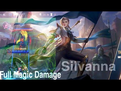 Sang fighter terkuat | Silvanna build item megical damege