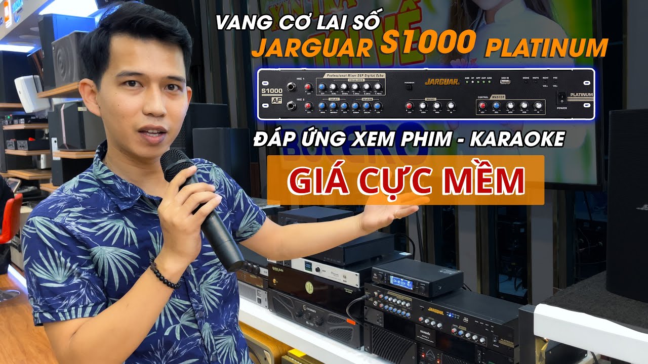 video Vang cơ Jarguar S1000 Platinum chính hãng 0