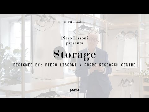Porro - Novità 2021: armadi e dressing room Storage di Piero Lissoni + Centro Ricerche Porro – intervista