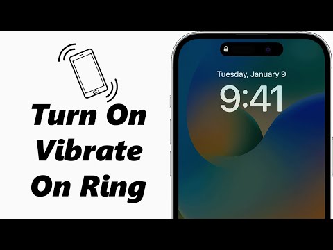 How To Enable (Turn ON) Vibrate On Ring On iPhone