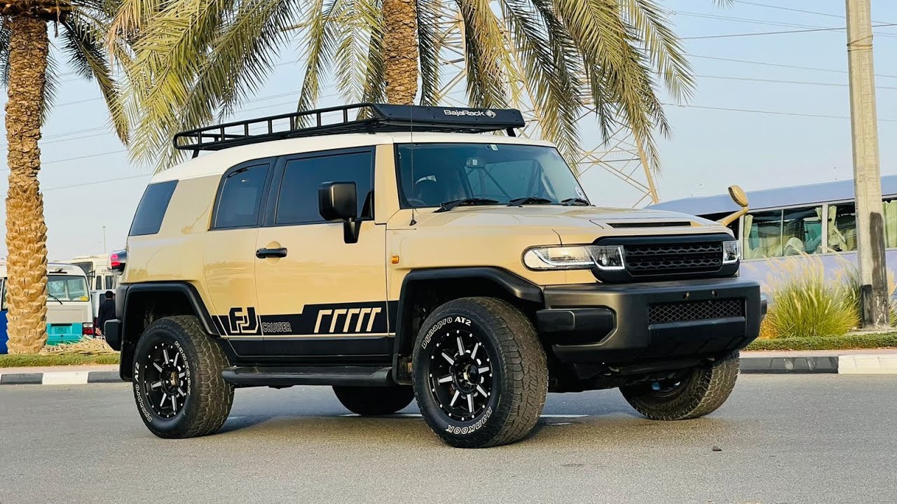تويوتا إف جي كروزر 12/2014 4.0CC Army Color Modified AT Petrol 4WD [RHD] Premium Condition video