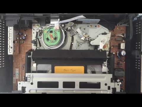 VHS in an old VCR - Mechanical Sounds