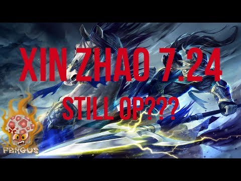 XIN ZHAO JUNGLE OP JUNGLER 7.24  (League of Legends)