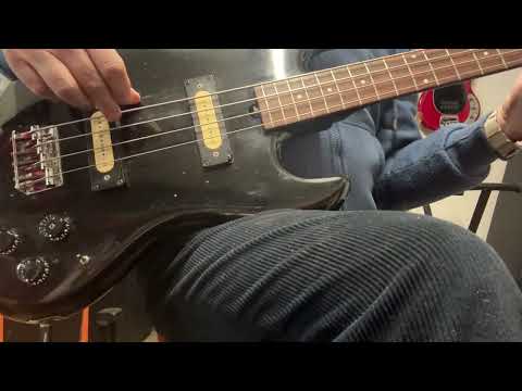 1982 EKO BB 55 Bass - Version 1017 - All Black with Matching Headstock image 18
