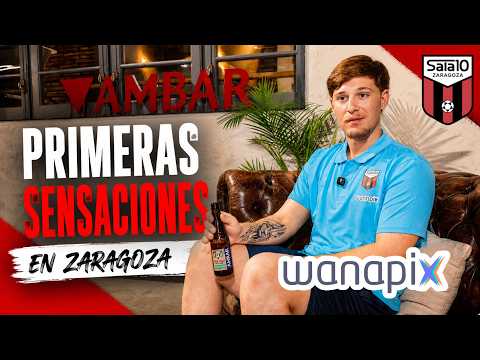 JACKSON SANT’ANNA | Sus primeras sensaciones en Zaragoza
