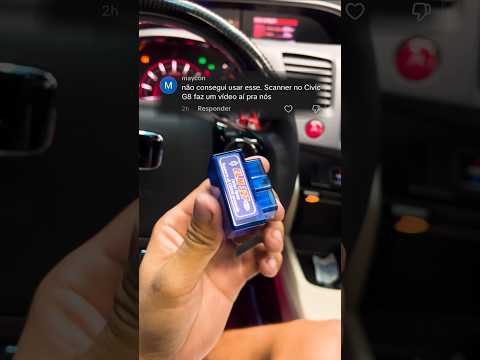 como usar scanner obd2 #g9 #civic #projetinho #scaner #obd2