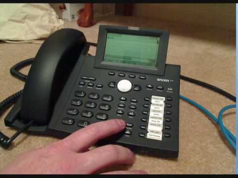 SNOM D335 VoIP telefonas (SIP) video