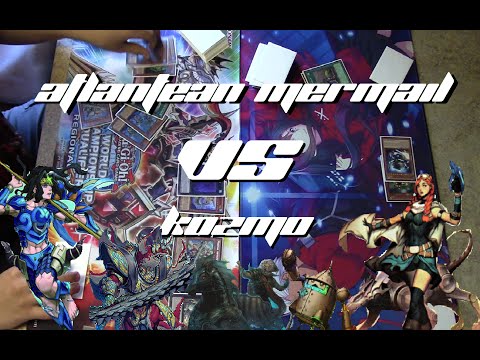 Yu-Gi-Oh Atlantean Mermail Vs Kozmo - Full Match (June 2016)